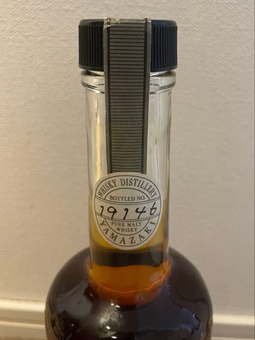 サントリー SUNTORY 山崎蒸溜所 樽出原酒 酒精58度 500ml