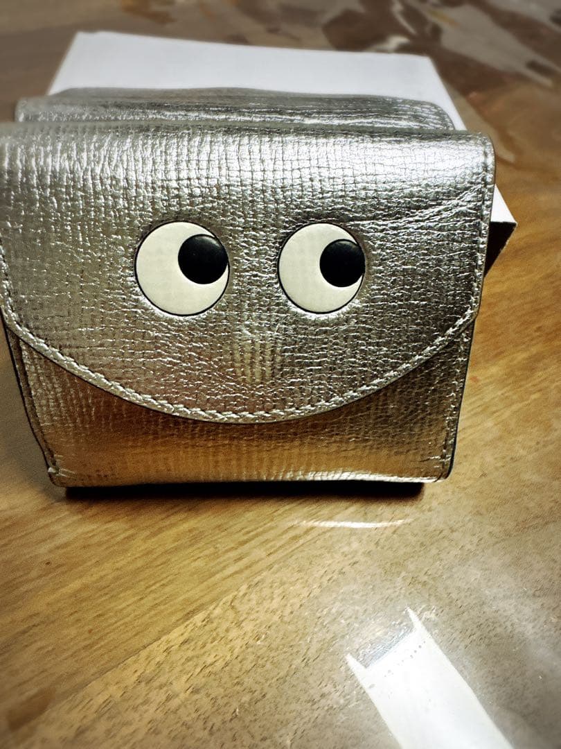 とうぶん最終値下げ　ANYA 3つ折り財布 シルバー