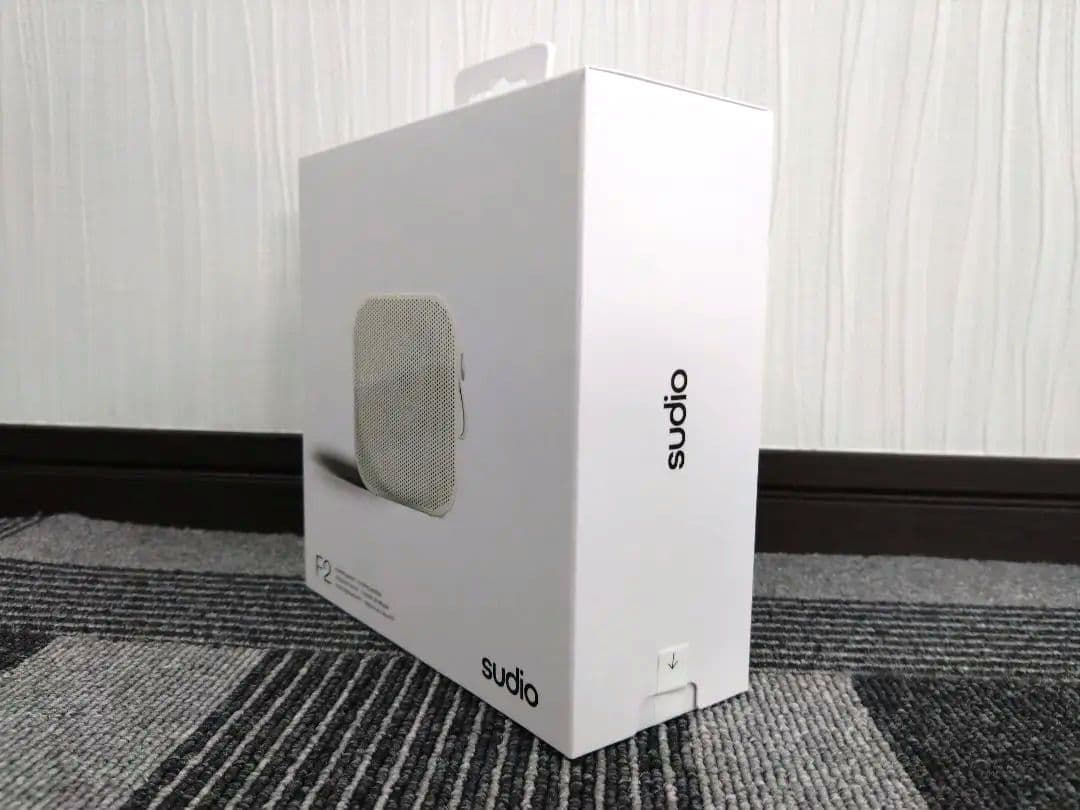 Sudio Bluetooth ポータブルスピーカー「F2」ホワイト
