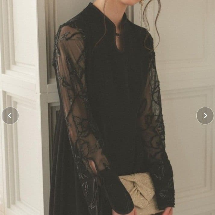 【美品】niana レース ワンピース ドレス 結婚式 お呼ばれ 低身長さん