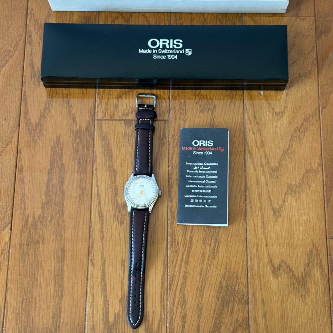 【ORIS】オリス　ポインターデイト　裏面スケルトン　自動巻　稼働品　ジャンク