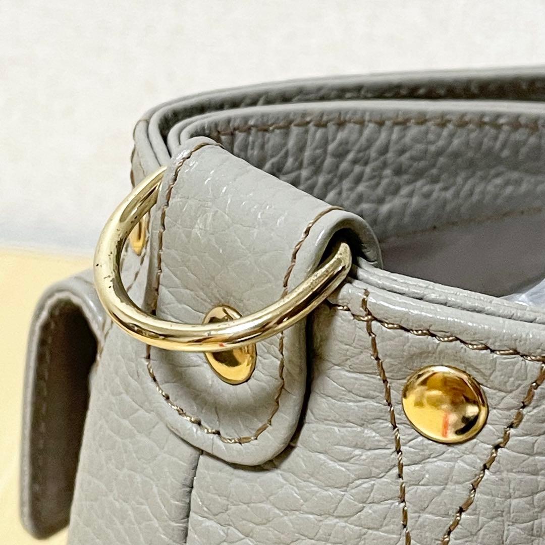 美品♡ATAO アタオ chivy チヴィ ショルダーバッグ　グレージュ