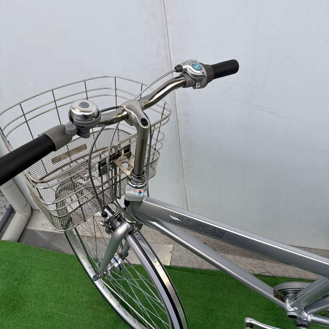 ブリヂストン 自転車27インチ 内3速 オートライト 美品 とても綺麗