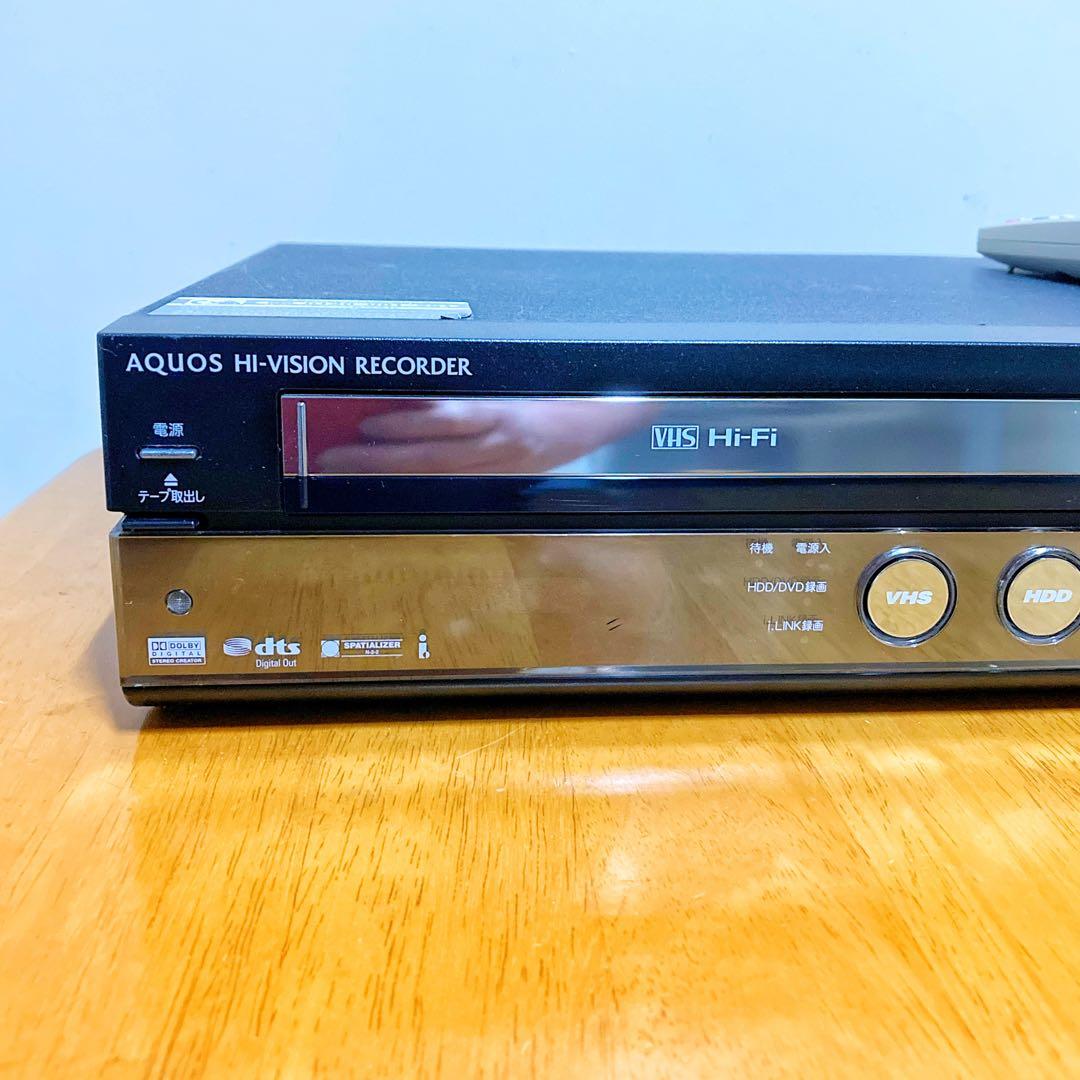 SHARP シャープ　AQUOS HDD搭載DVDビデオ一体型レコーダー