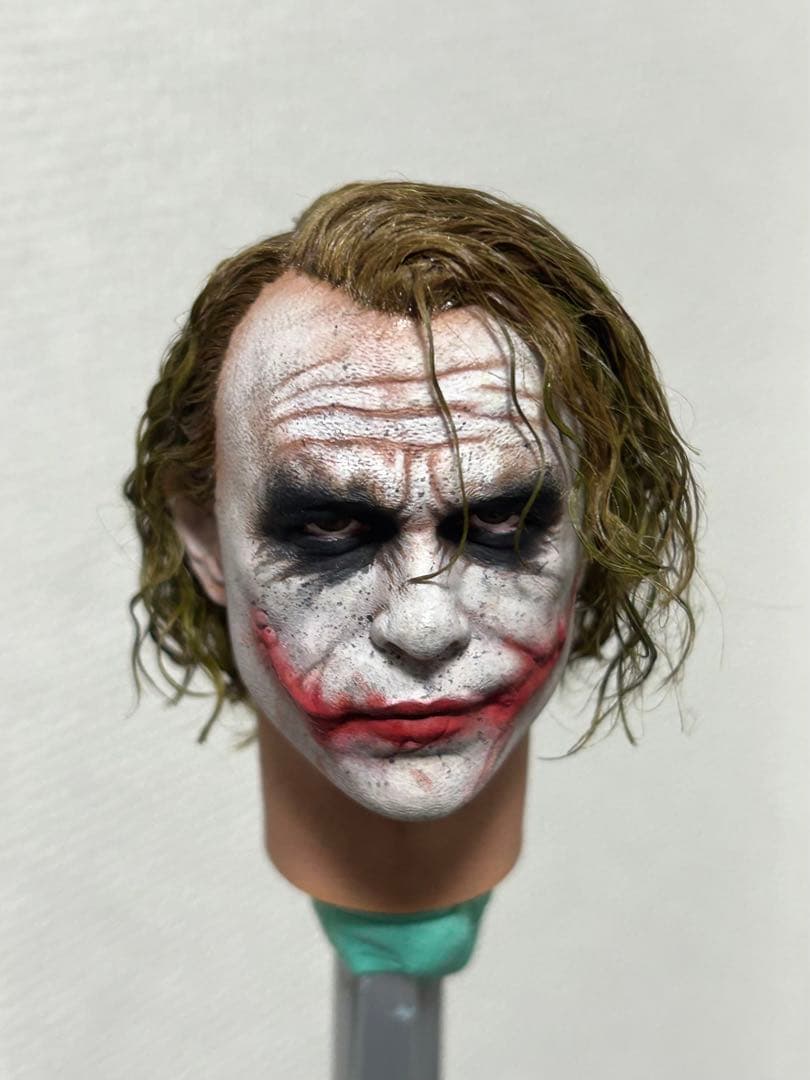 1/6 カスタム植毛ヘッド ダークナイト ジョーカー 留置所Ver.