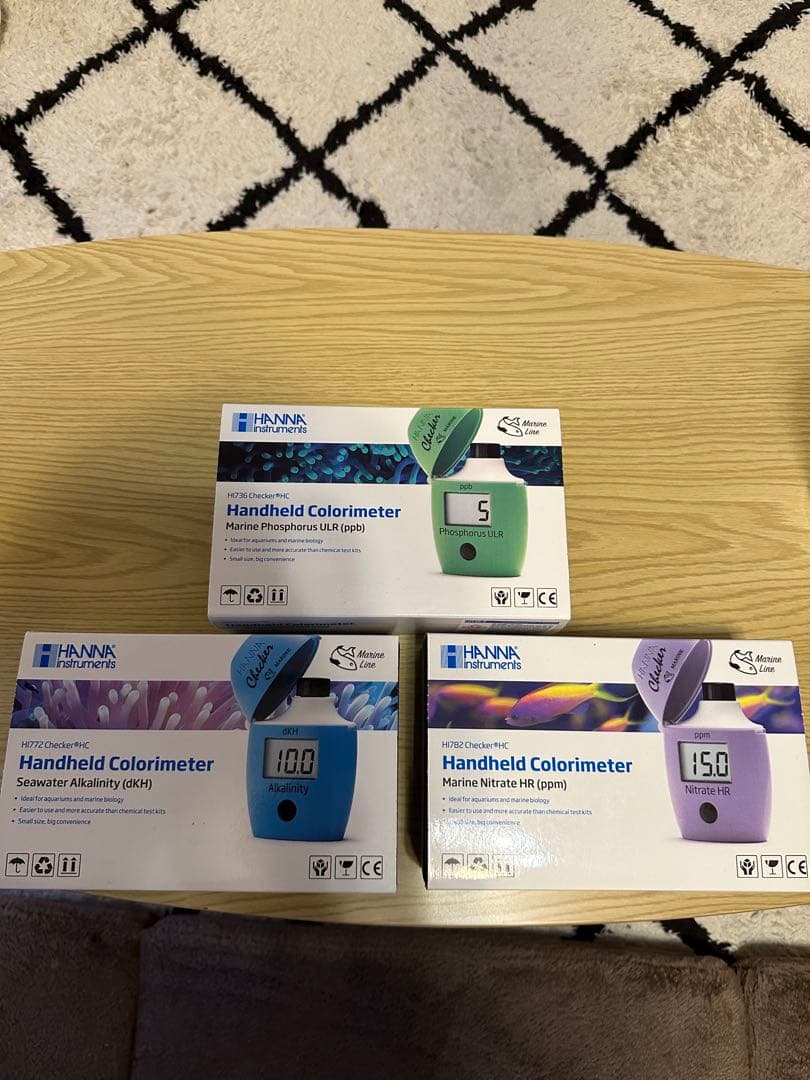 Hanna 水質検査　4点セット