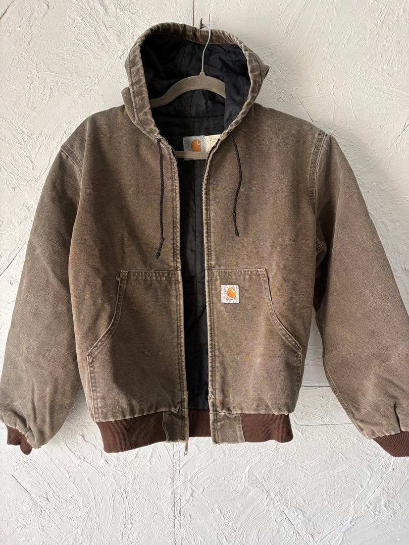 Carharrt アクティブジャケット　80s90s 短丈　星タグ