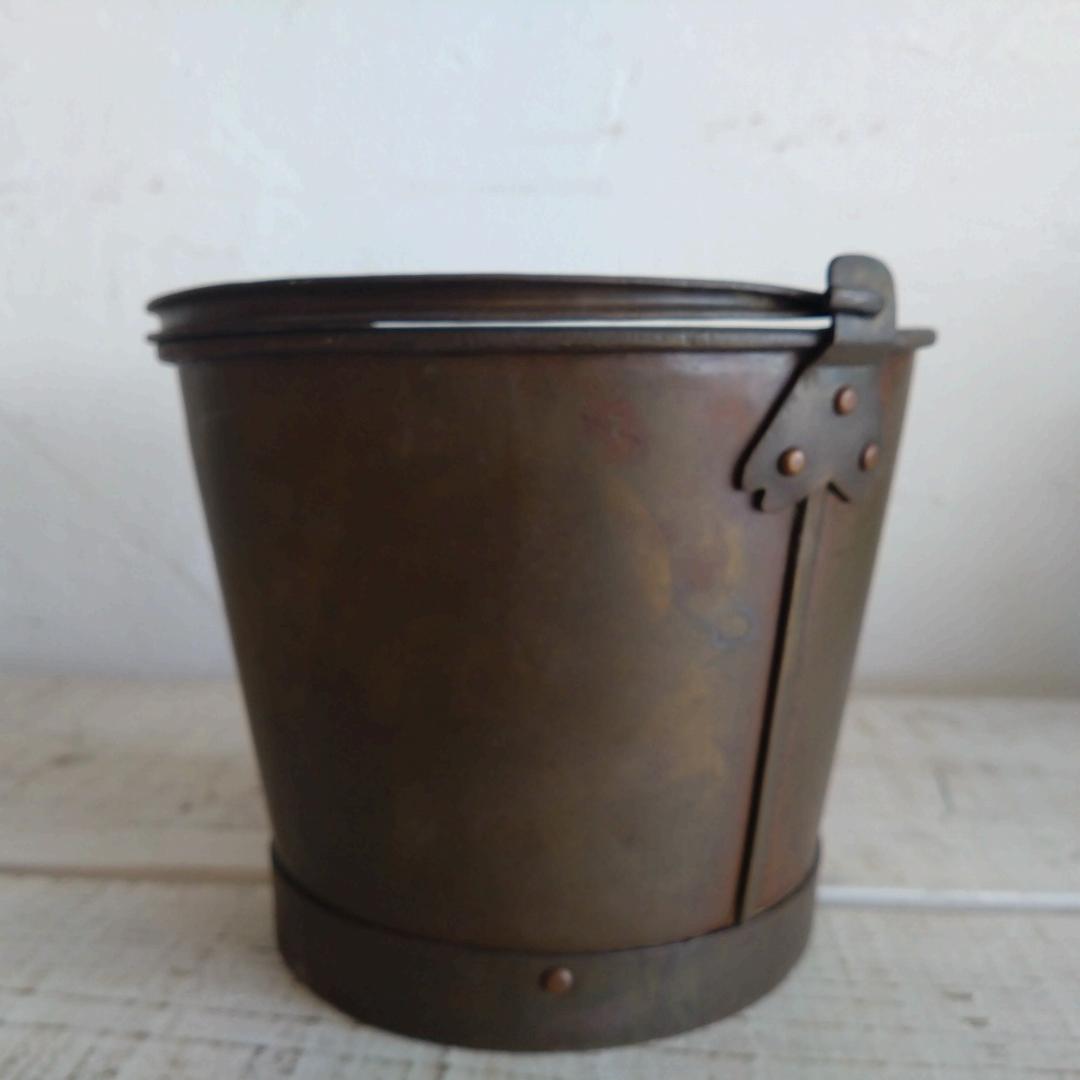 銅製　バケツ　古道具
