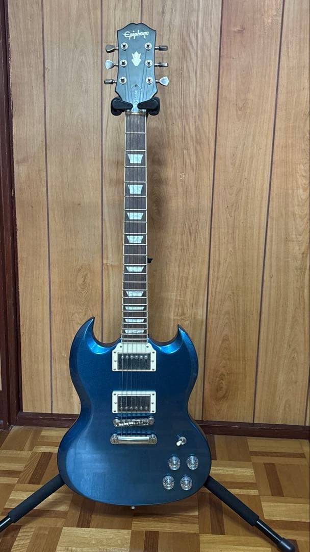 ギター Epiphone SG Muse Radio Blue llic