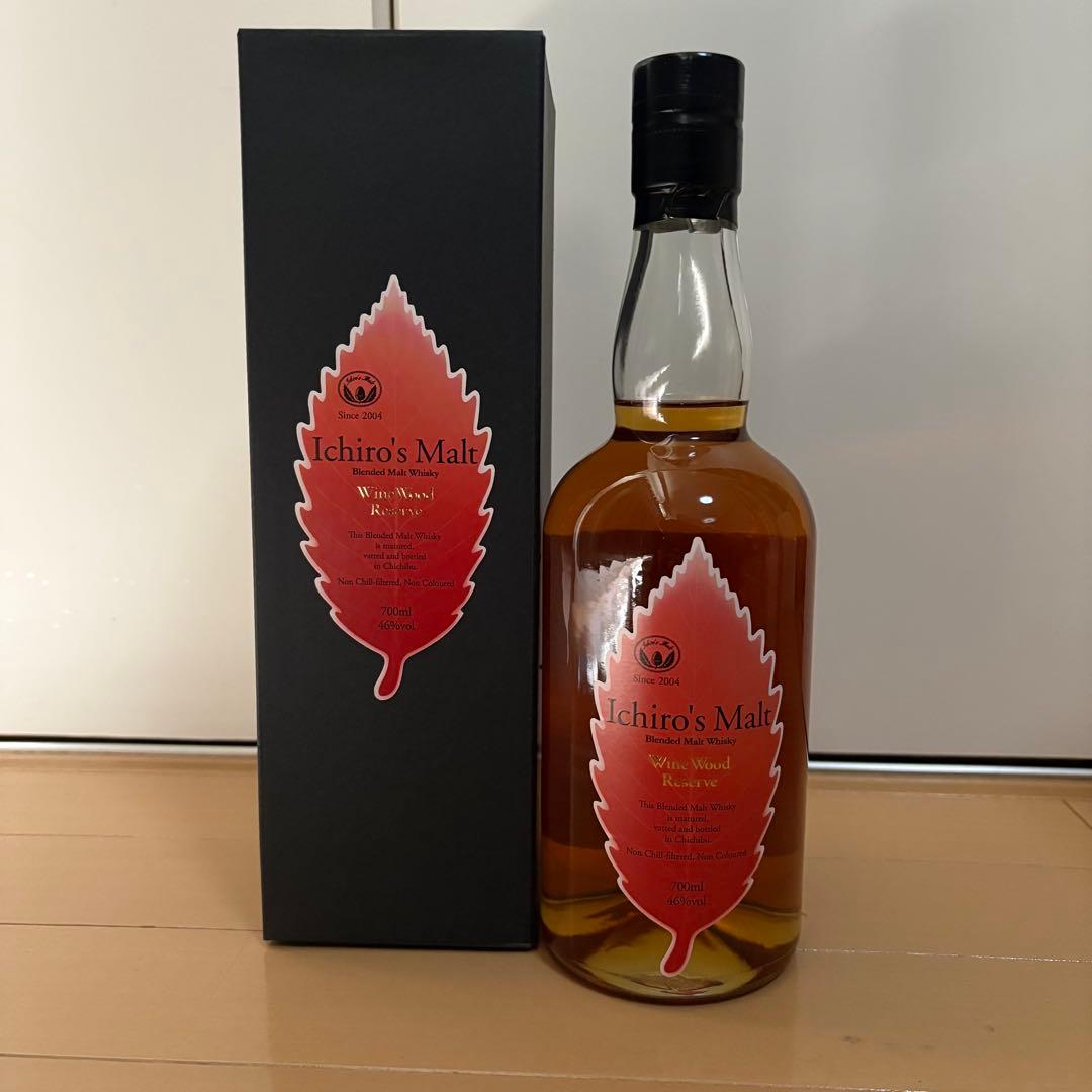 イチローズモルト ワインウッドリザーブ 46度 700ml 箱入り