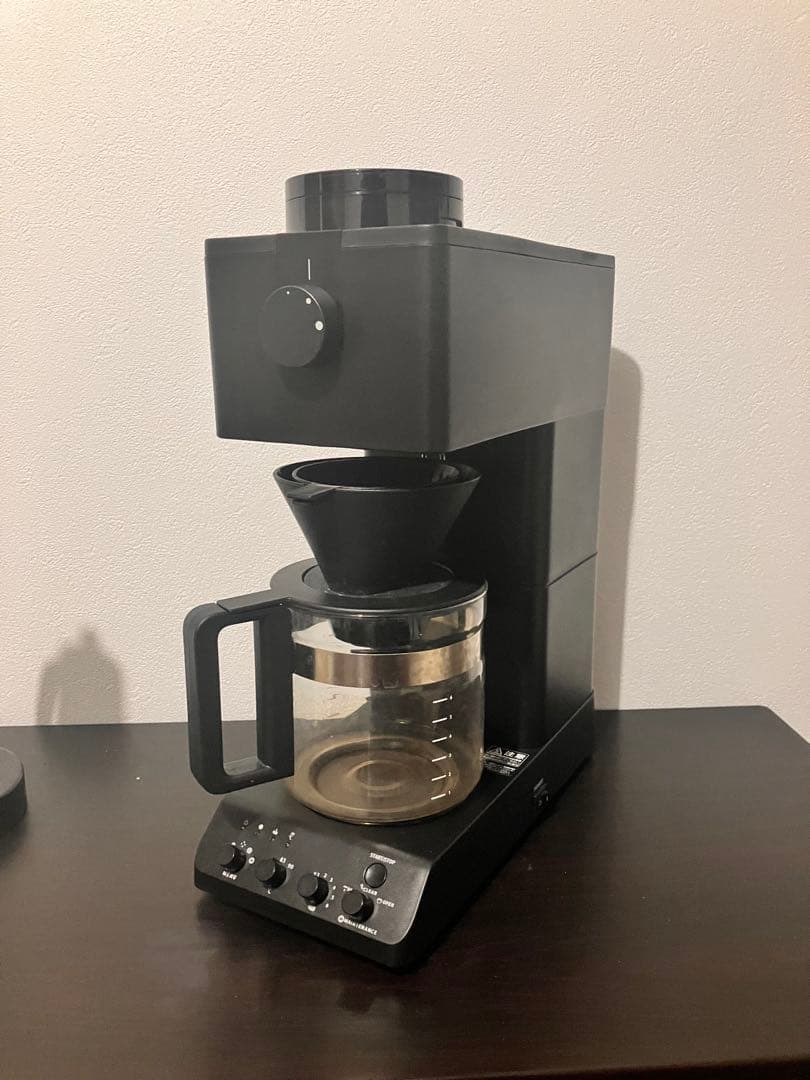 TWINBIRD 1-6杯用　CM-D465 コーヒーメーカー　2021年製