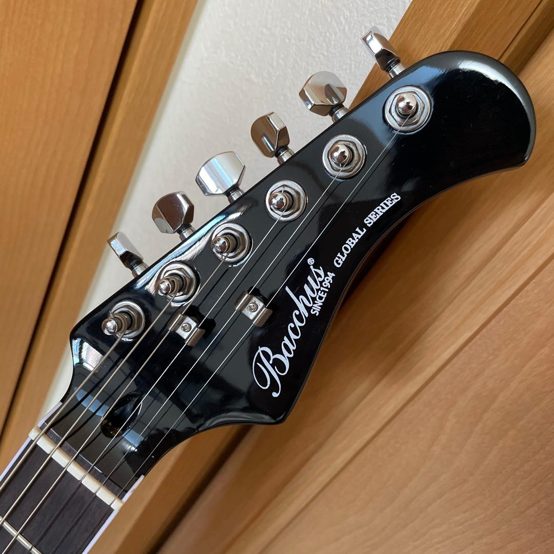 Bacchus baron-fm バロン ブルー st-blu テレキャスター