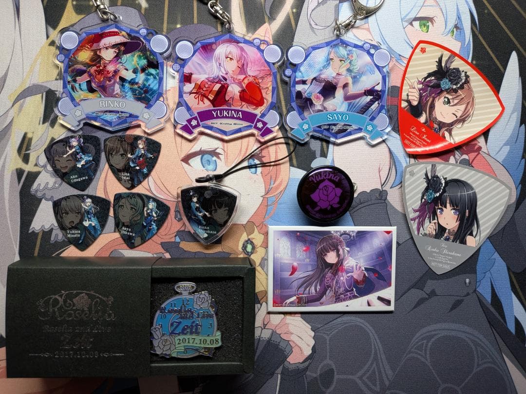 バンドリ　Roselia（ロゼリア）グッズセット