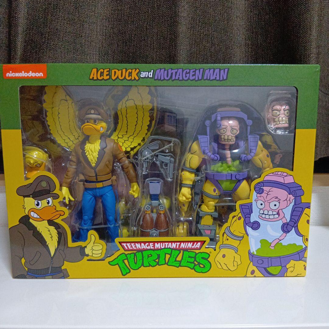 ネカ　ミュータントタートルズ　エースダック＆ミュータジェンマン TMNT