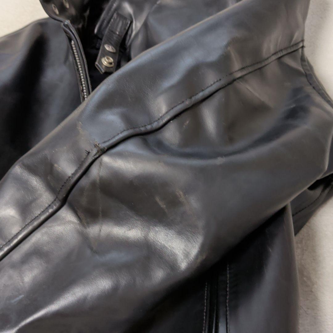 インディアンモトサイクルブラックレザーシングルライダースジャケット