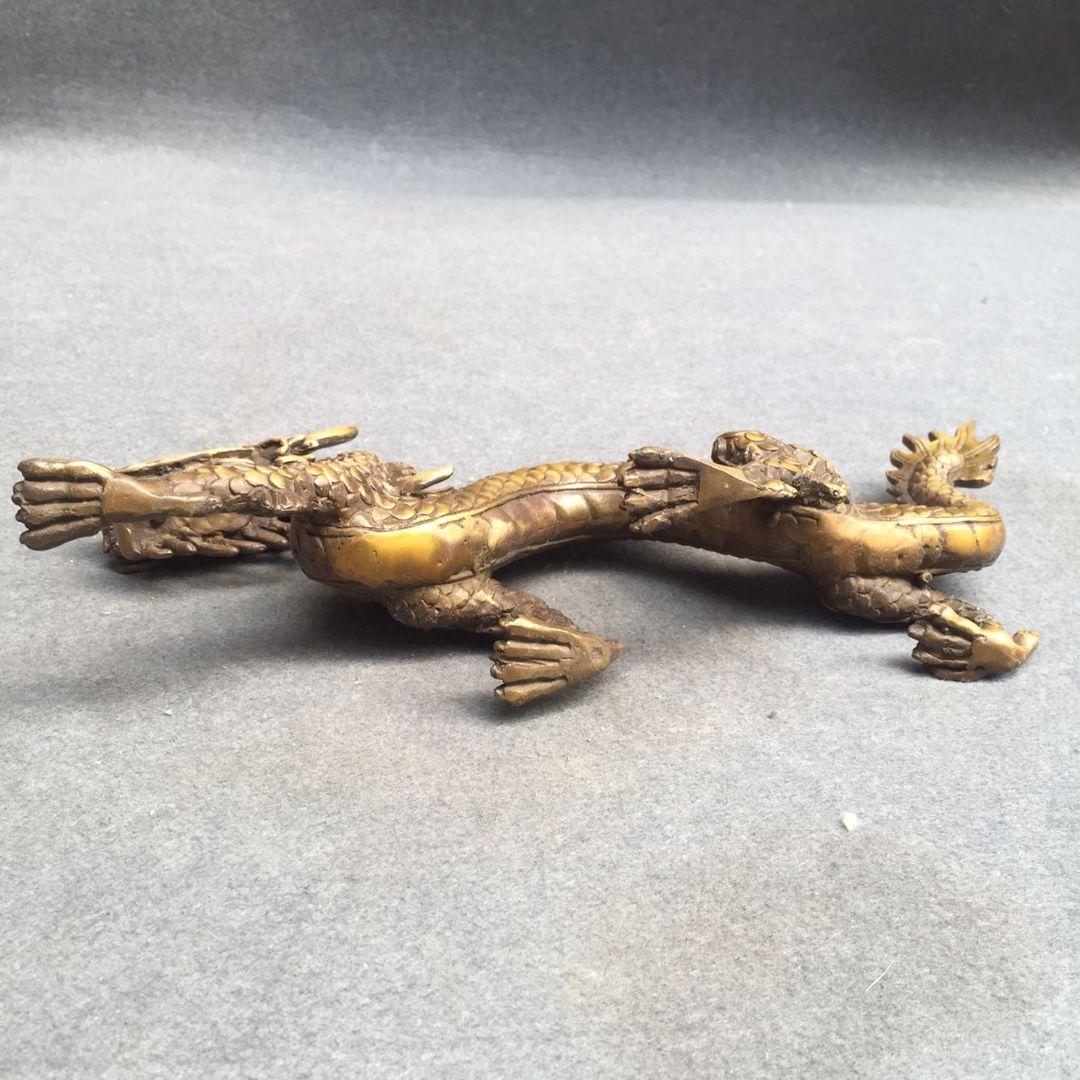 銅 細工 竜 干支竜 商売繁盛 家庭 事務 風水 開運 招財 置物 工芸品