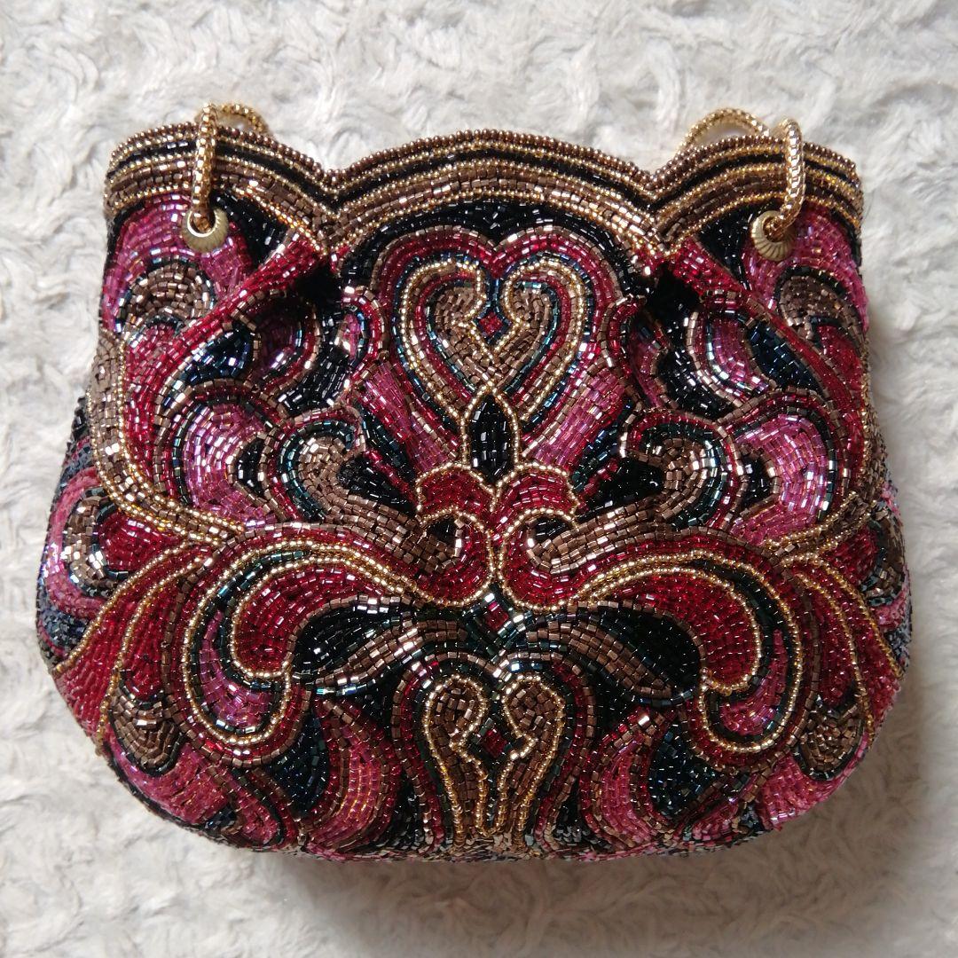 LUMY　はしもと　ビーズバッグ　モルティ