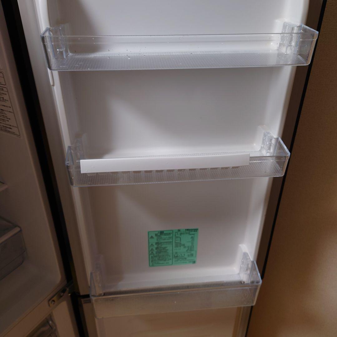 Hisense 2ドア冷蔵庫 黒 HR-D1701B 175L