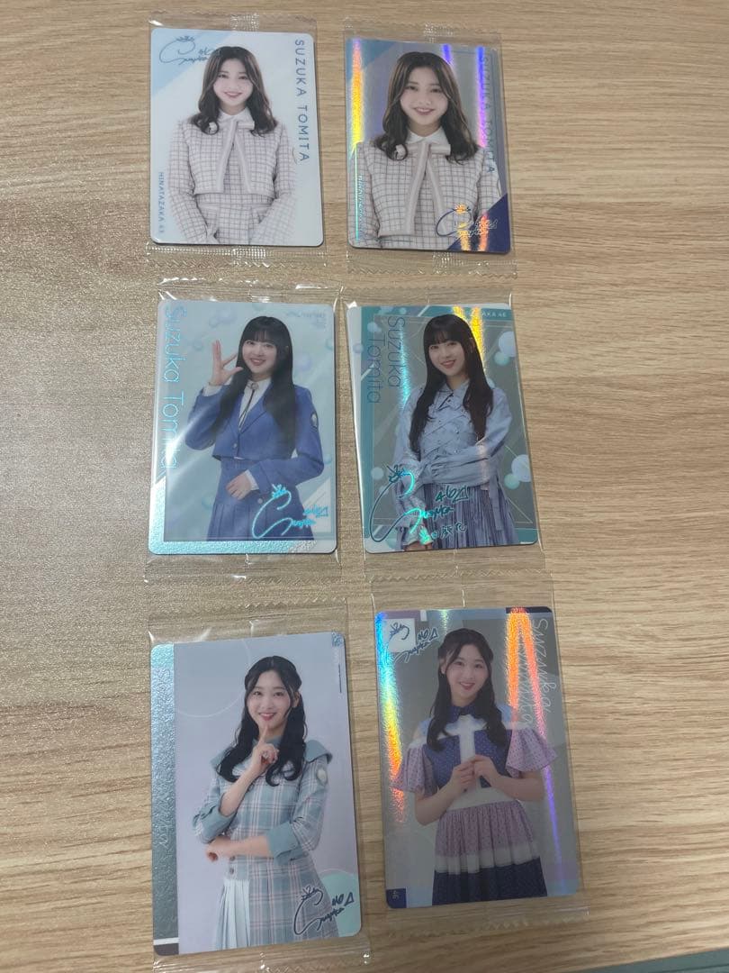 富田鈴花引退品 サーキットで会いましょう ウエハースカード アクリルスタンド