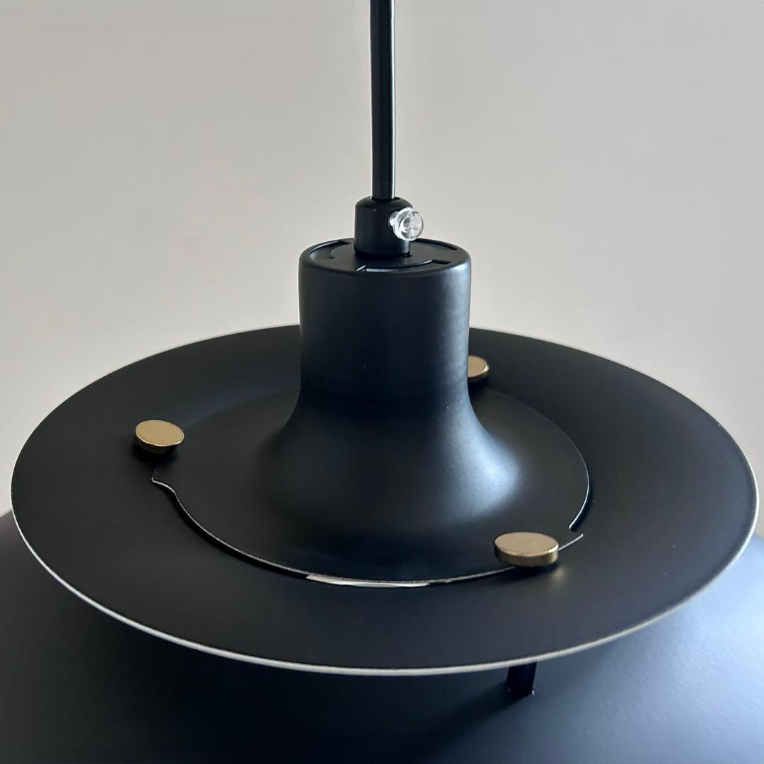 新品　ルイスポールセン　PH5　ミニ　モノクロームブラック　リプロダクト　φ30