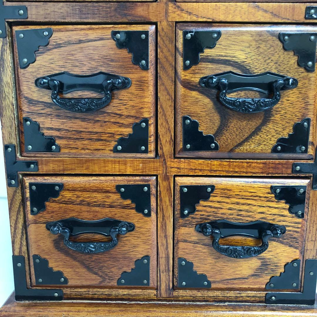 和箪笥　小箪笥　針箱　アンティーク　インテリア　和モダン