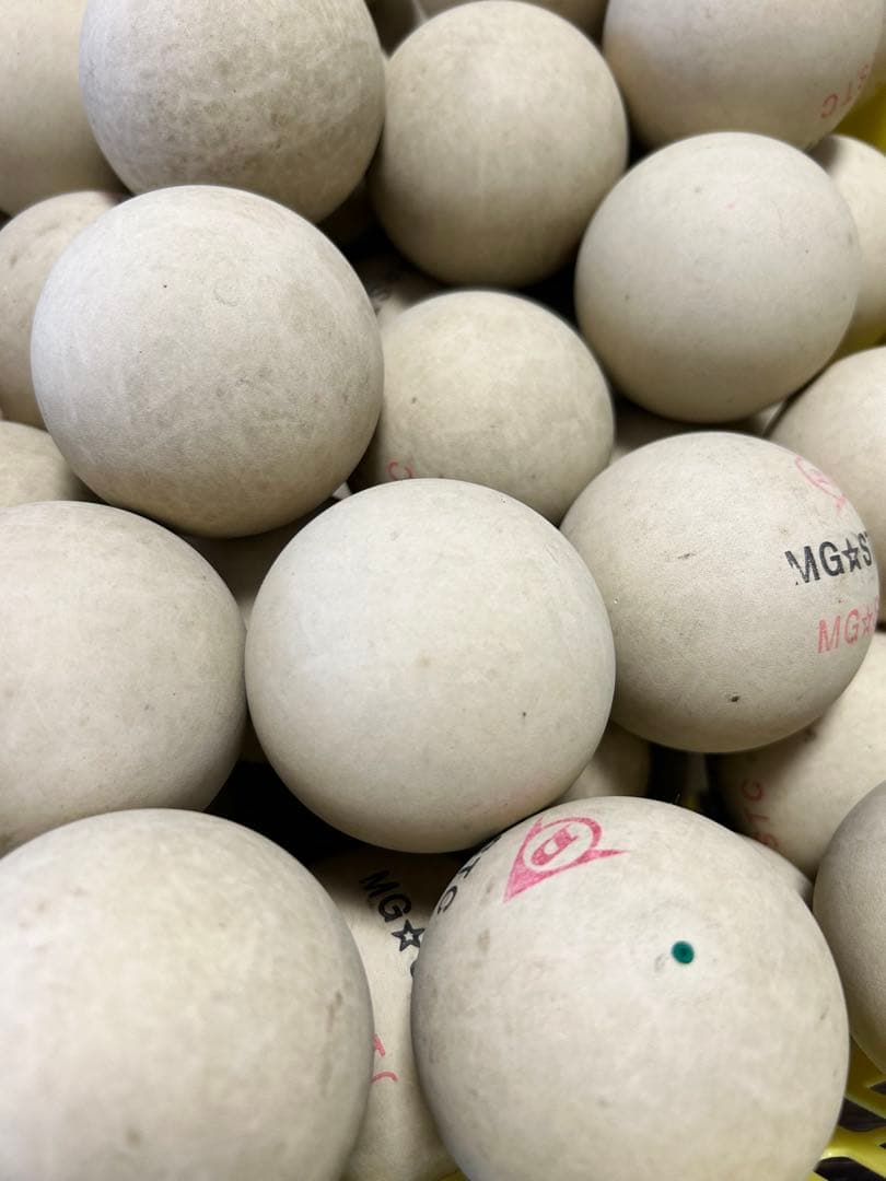 ダンロップ　ソフトテニスボール120球ケース付き 公認球