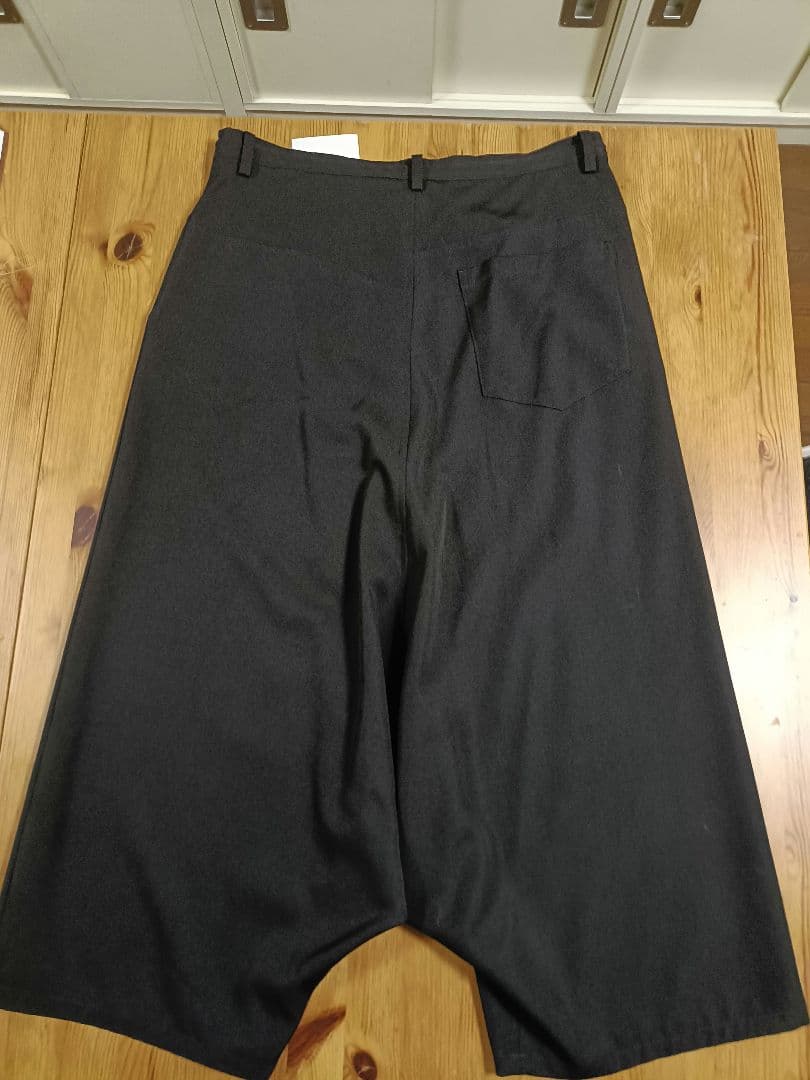 【新品】ワイズ（ヨウジヤマモト） 23aw ウールギャバジンサルエルパンツ