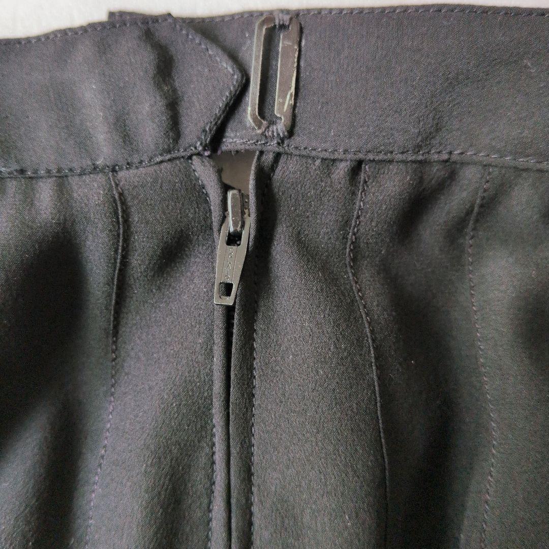 CHANEL 黒 プリーツスカート 40