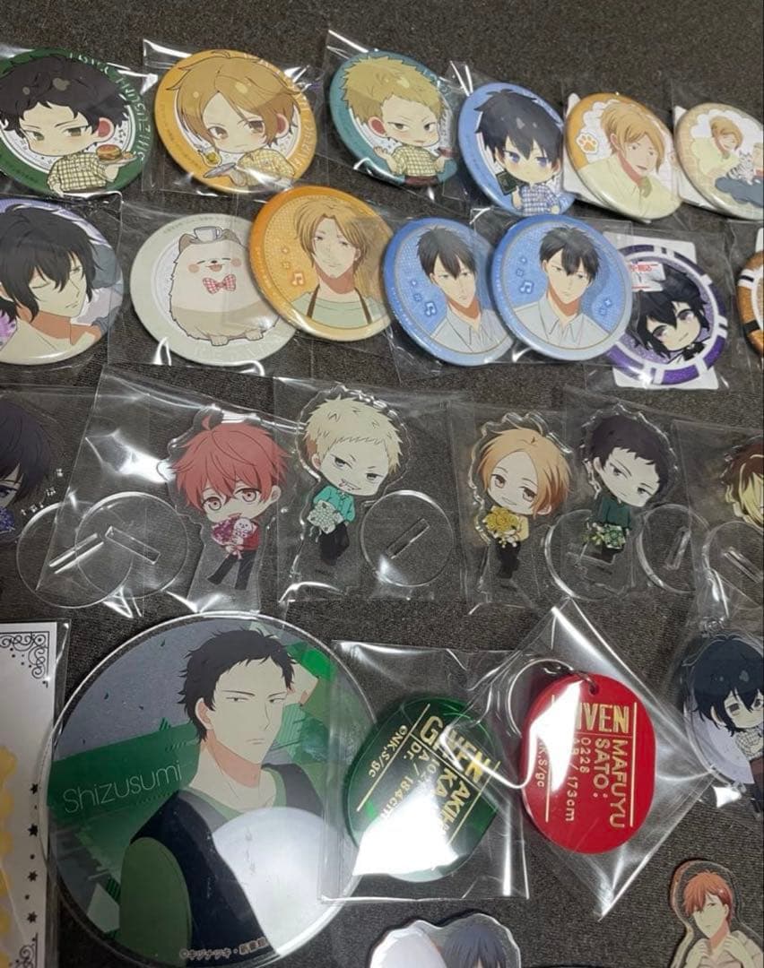 ギヴン アクスタ 缶バッジ まとめ売り スイパラ