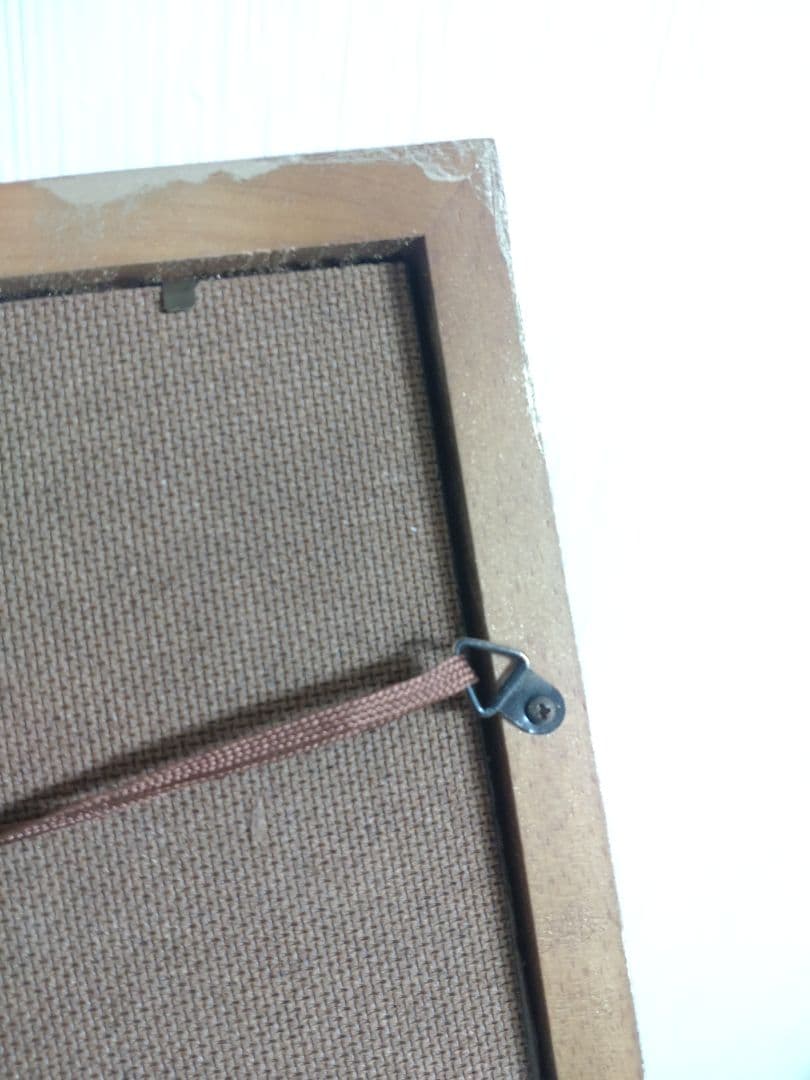 ウサギの油絵【豊穣の兎】1点物の原画/作者サイン入り/額縁付属◆縁起もの