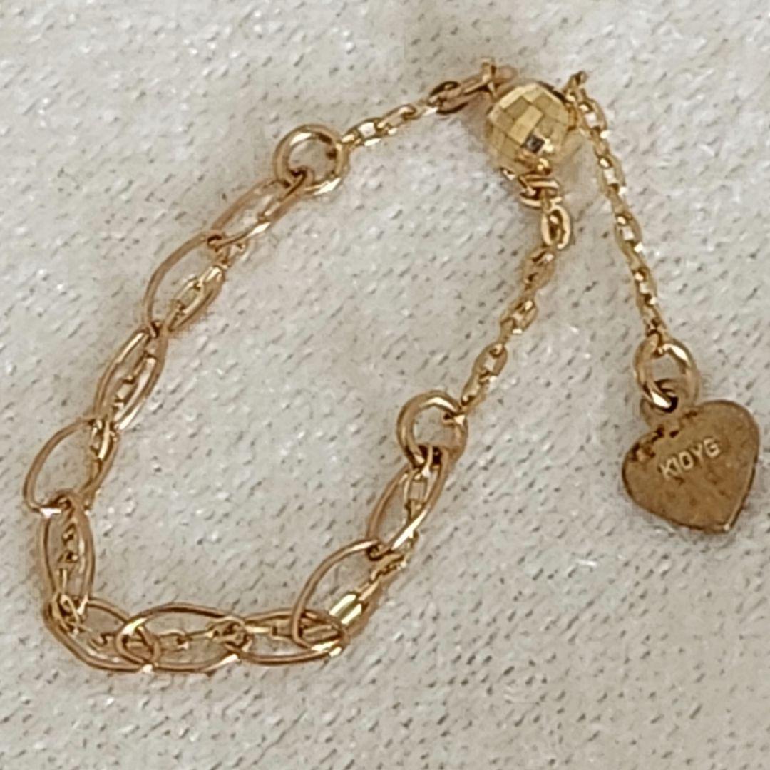 『ハニワ』2連♡～19号【ノワールドプーペ】K10 ダブルチェーンリング