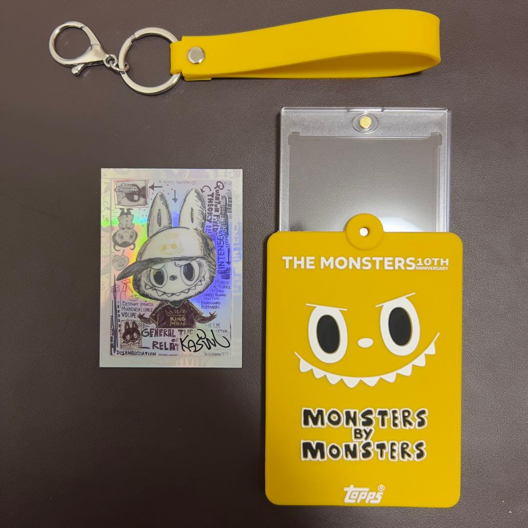 2025 Topps Chrome Labubu 箔サイン 特製ケース付