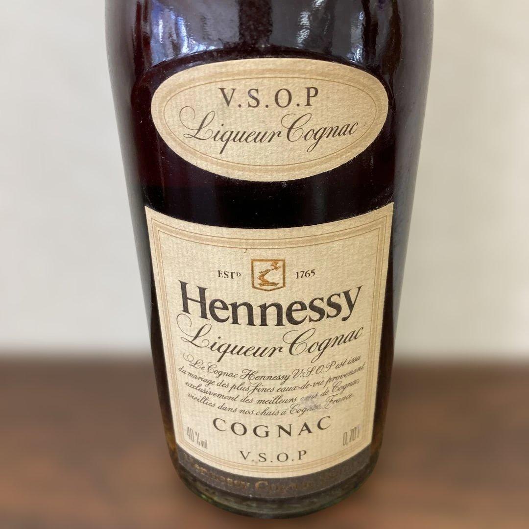 [未開栓] ヘネシー VSOP リキュール表記コニャック 金キャップヴィンテージ
