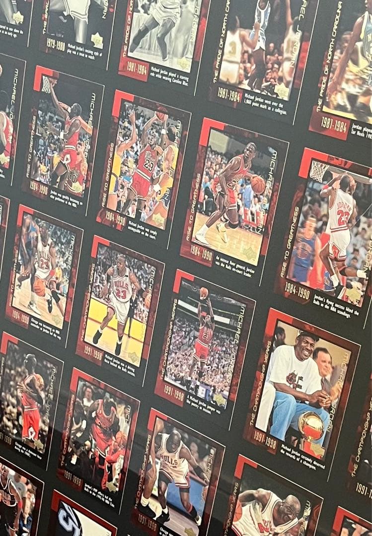 マイケル・ジョーダン　トレーディングカード