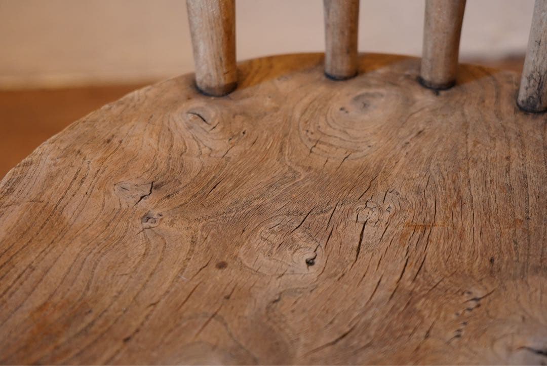 フランスアンティークチェア　椅子　古木　プリミティブ 1800年代　オーク