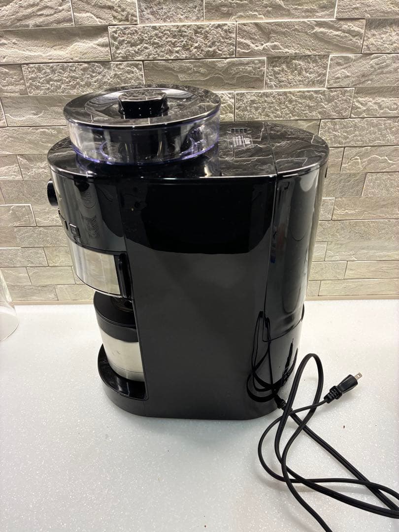 美品　使用2回　siroca コーヒーメーカー ブラック　箱付き