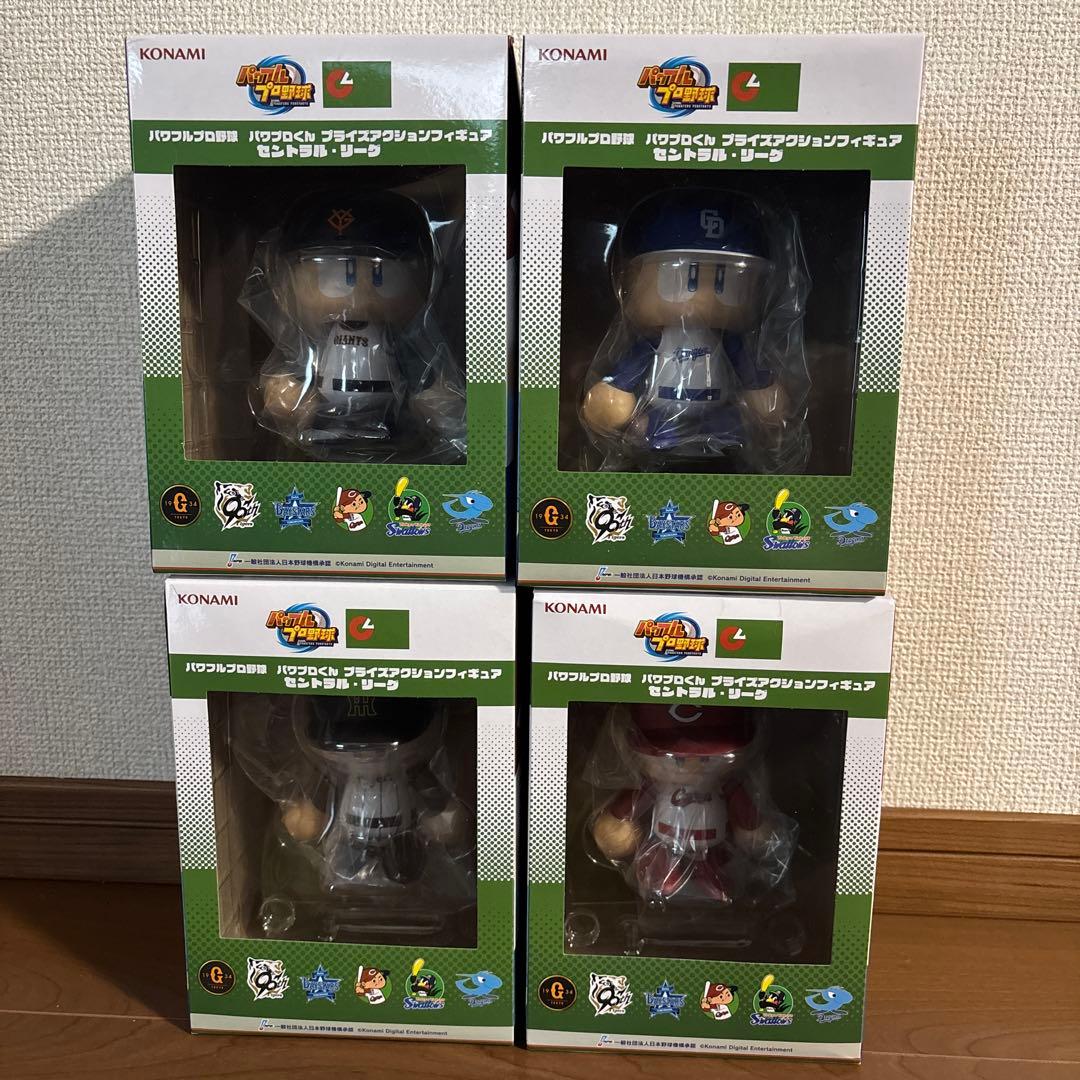 KONAMI パワプロくんフィギュア 4体セット