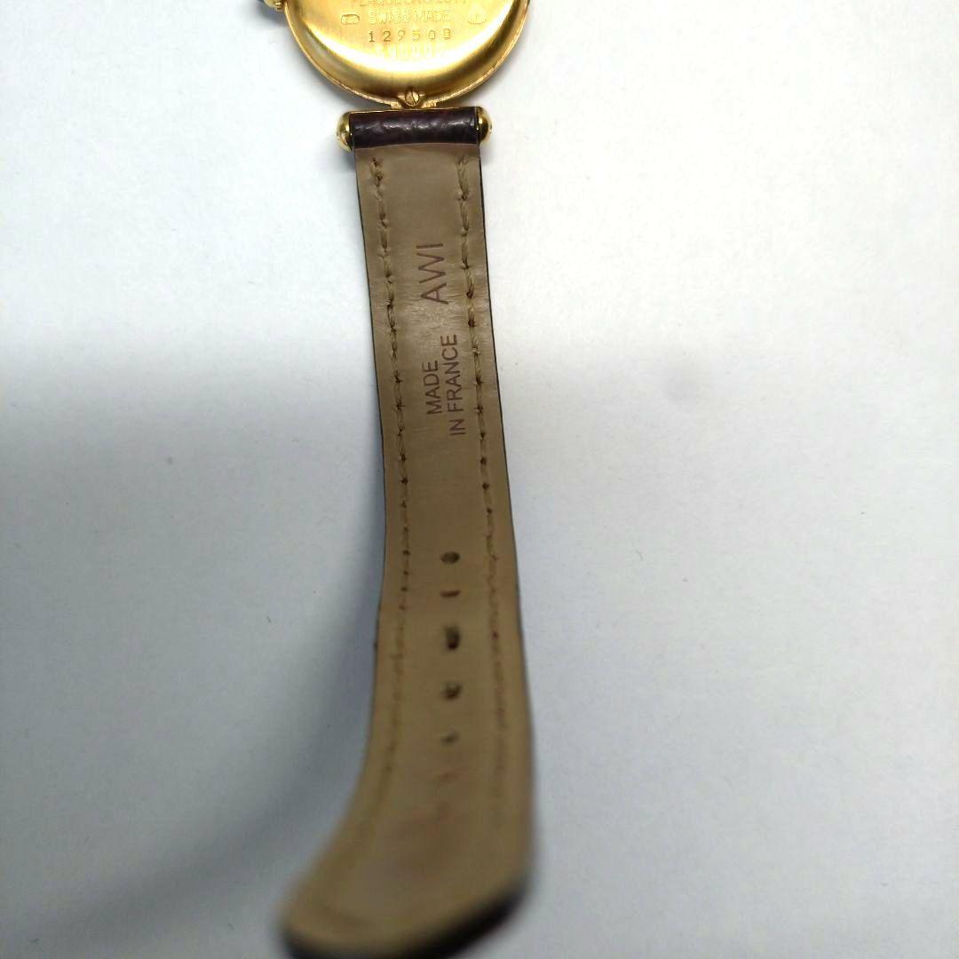 カルティエ CARTIER マストコリゼレザー クォーツ レディース