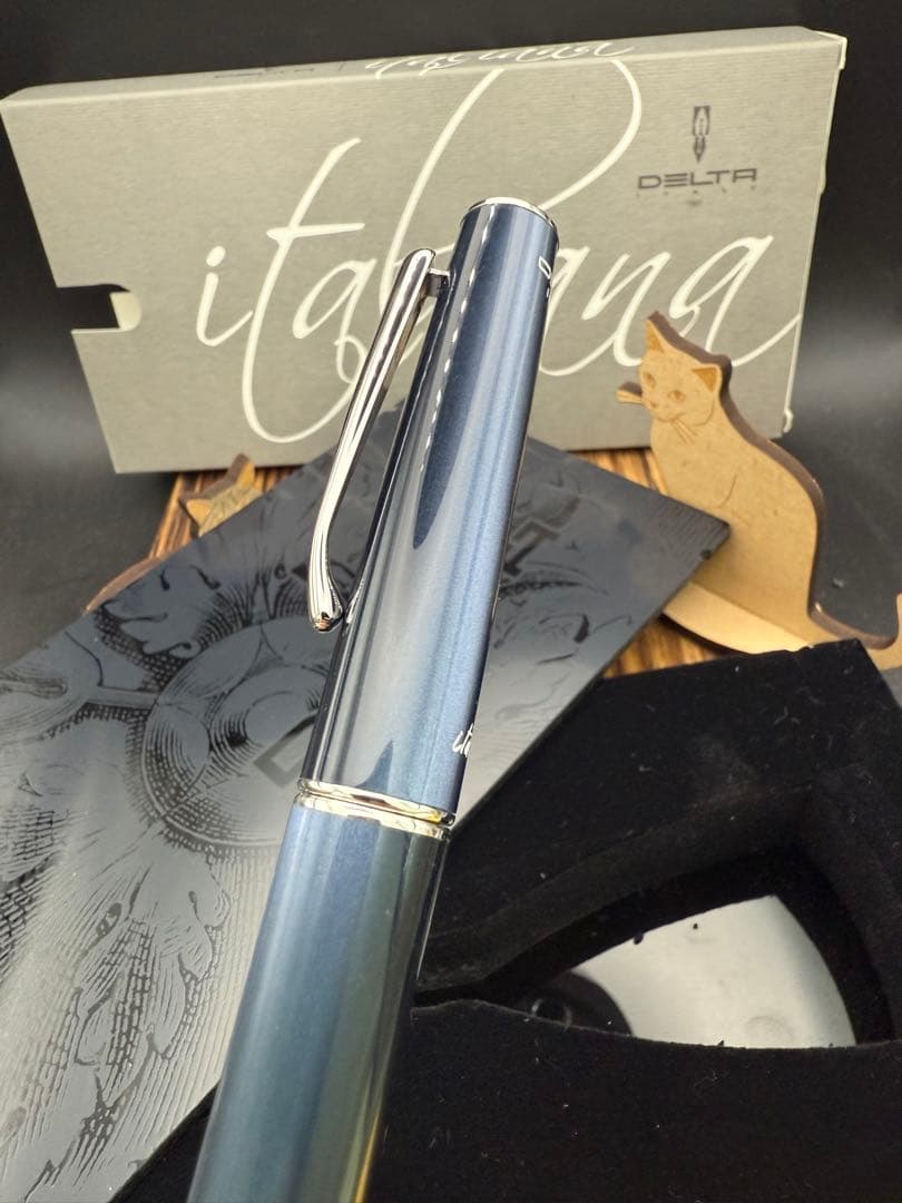 DELTA ボールペン イタリアーナ ブルー