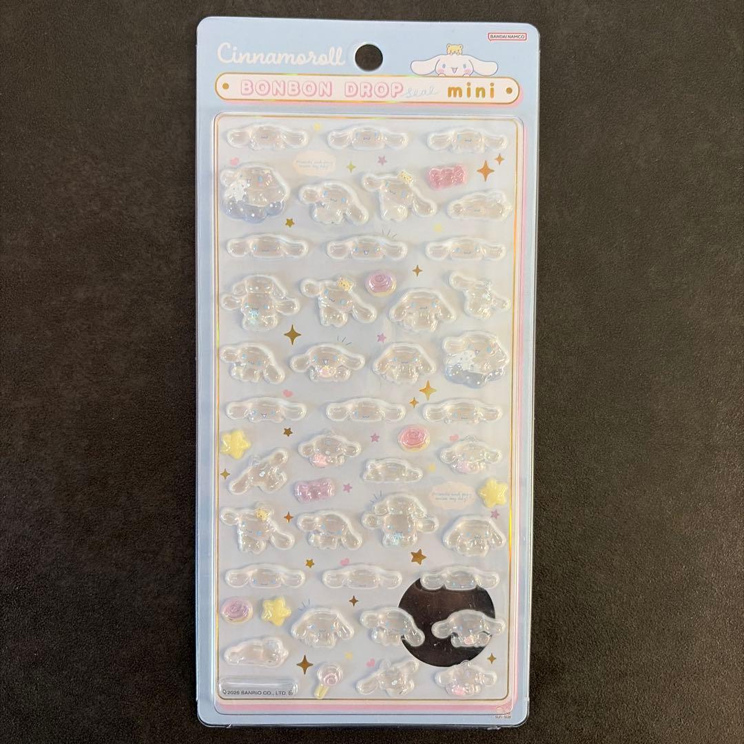【正規品】ボンボンドロップシールmini サンリオ5枚セット