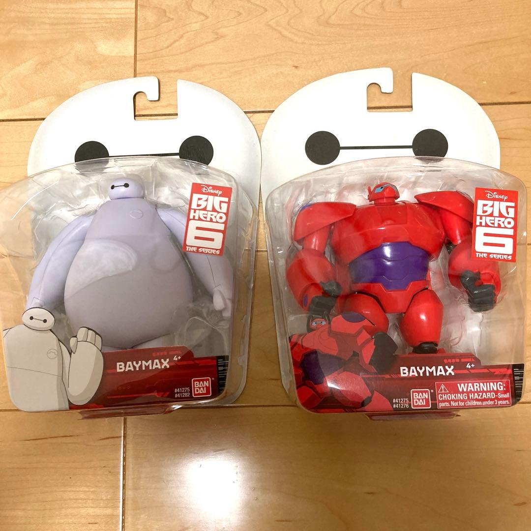 新品未開封 ベイマックスアクションフィギュア2体セット DISNEY