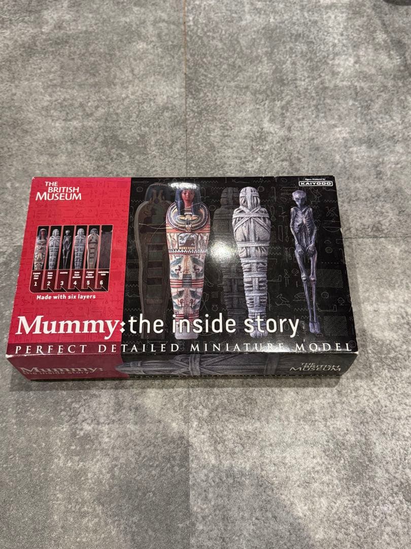 海洋堂×大英博物館 バーチャルマミー 限定品 フィギュア