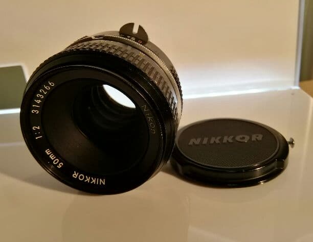 ニコン、50mm.f2、nikkor
