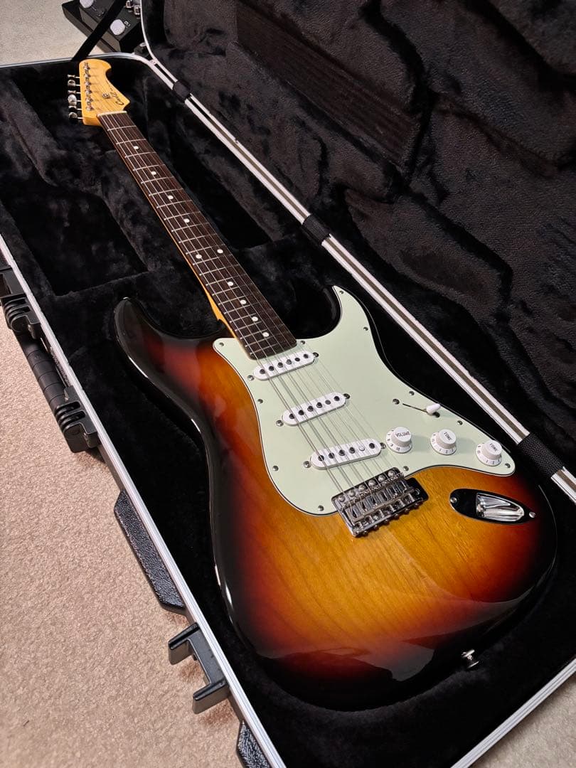 極美品 日本製ストラトCoolZ ZST-1R ロックペグ スチールブロック