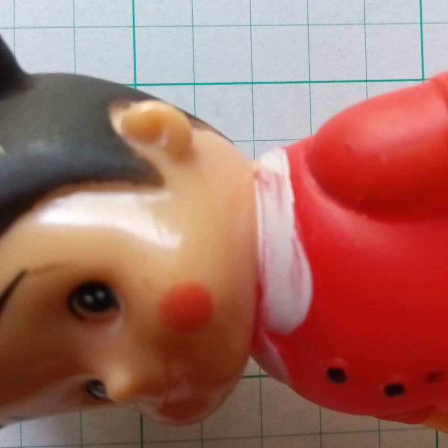 草原の少女　ローラ　日本アニメ企画　ソフビ　ソフトビニール　昭和レトロ