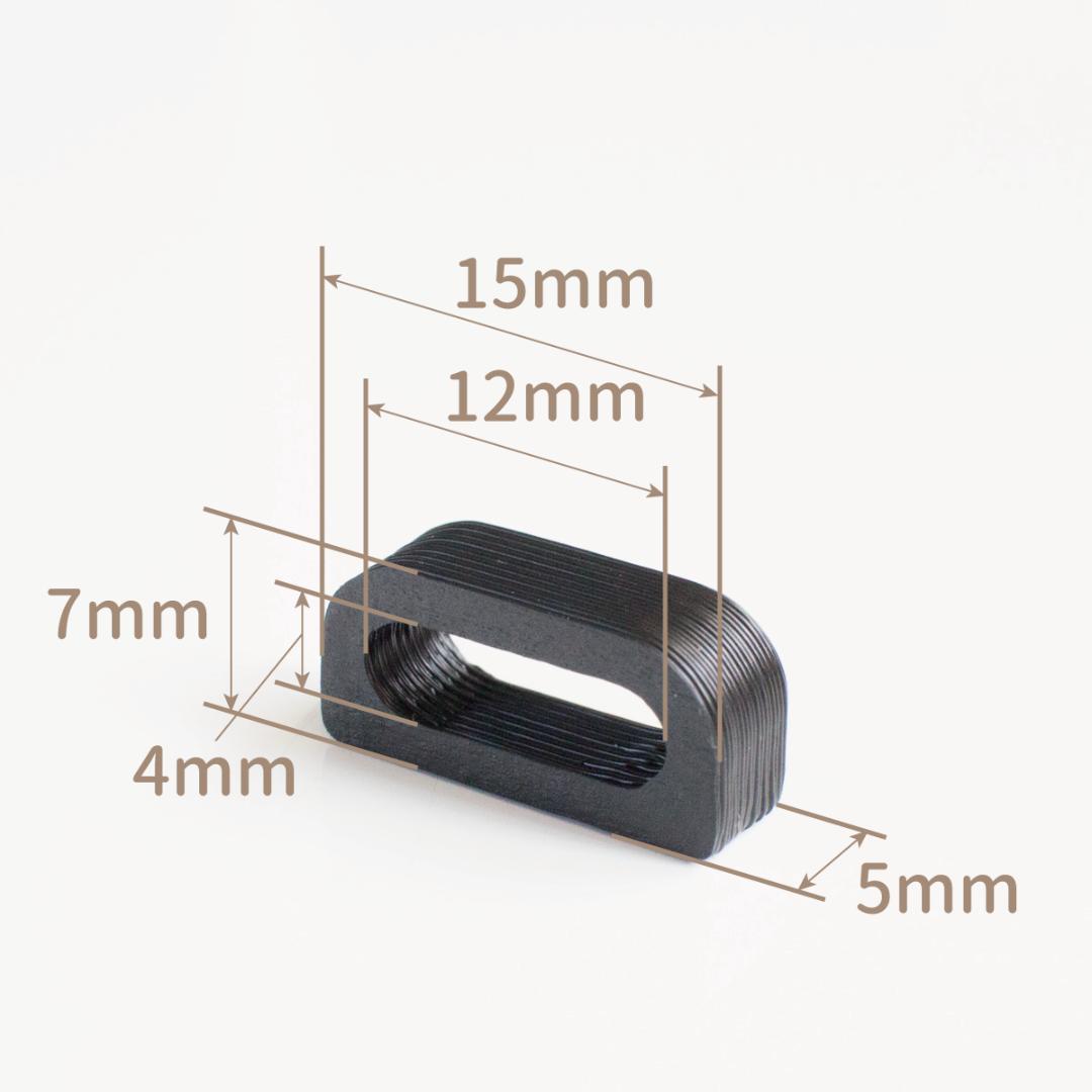 【つむら】帯留めパーツセット|三分紐対応250個｜四分紐対応100個