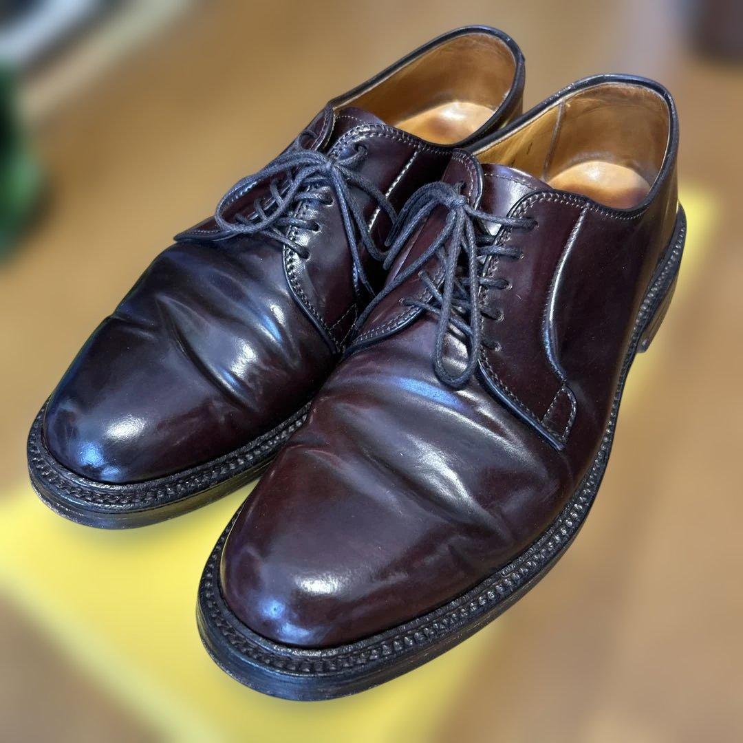 【限定値下げ】【美品】オールデン　Alden990 コードバン　バーガンディ