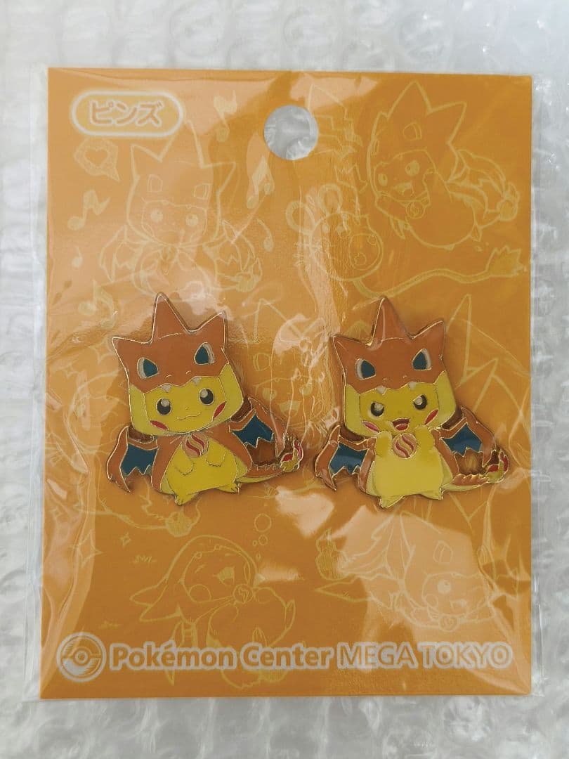 ピンズセット ポケモンセンター メガトウキョー ピカチュウ リザードン