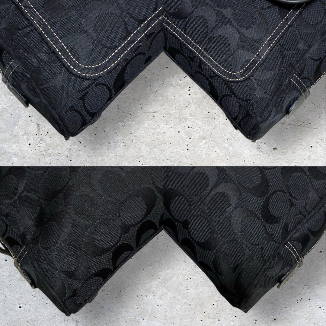 バッグ COACH mini boston bag shoulder Signature