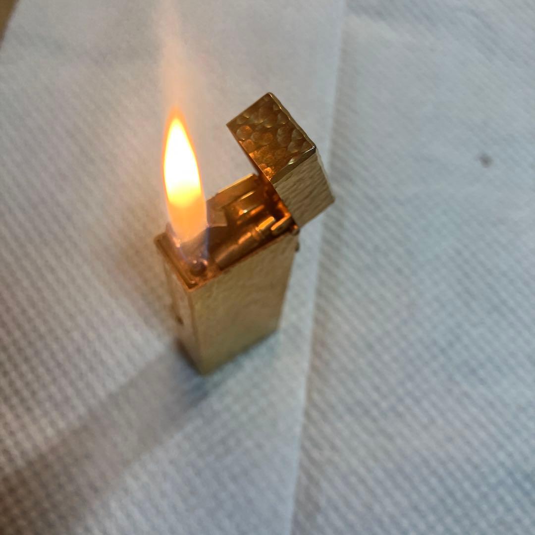 ダンヒルガスライターゴールド